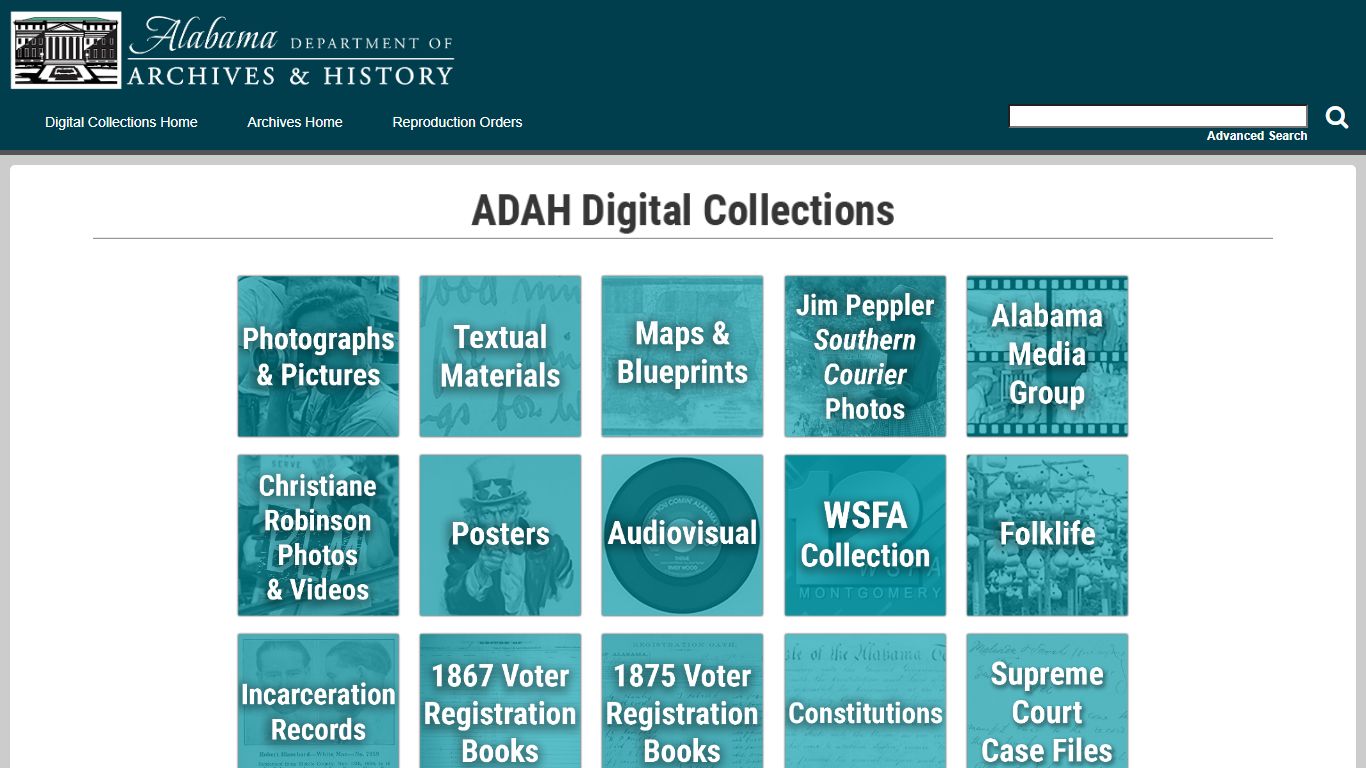 Alabama Department of Archives and History