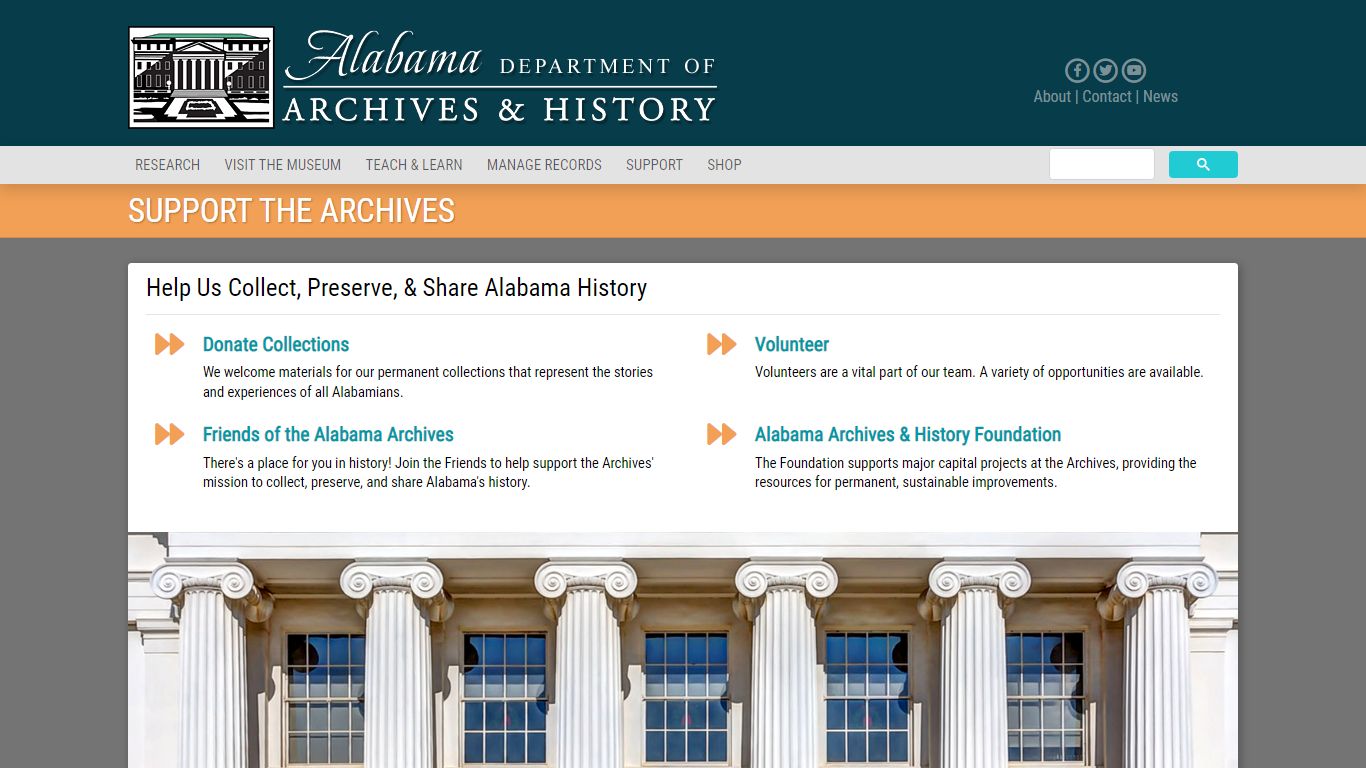 Alabama Department of Archives and History